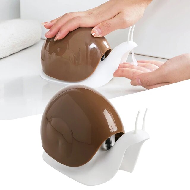 Cute Snail Soap Dispenser